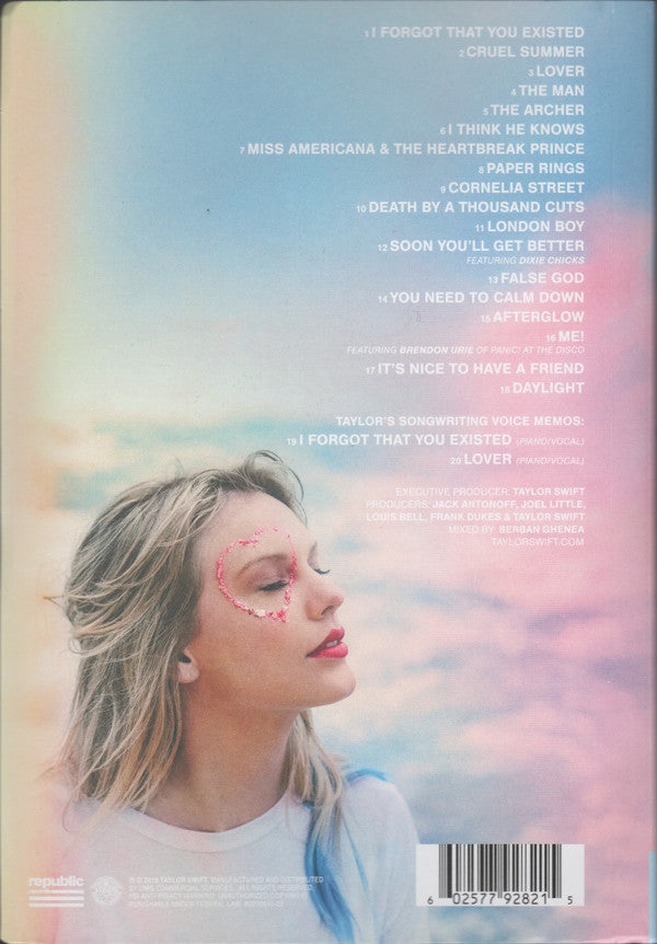 Taylor Swift : Lover (CD, Album, Dlx, Tar)