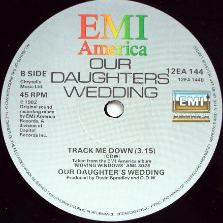 Our Daughters Wedding* : Auto Music (12")