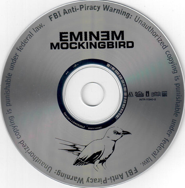 Eminem : Mockingbird (CD, Single, Promo)
