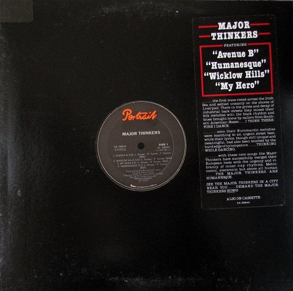 Major Thinkers* : Major Thinkers (LP, MiniAlbum)