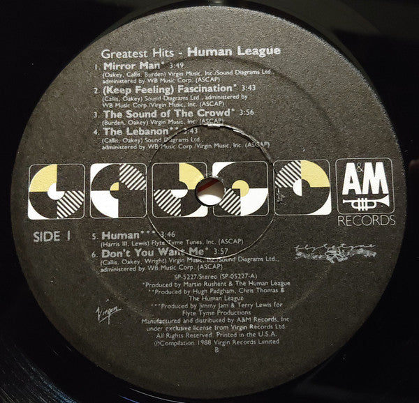 Human League* : Greatest Hits (LP, Comp, EMW)