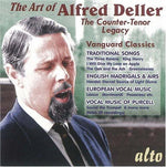 the album cover for Alfred Deller - Art of Alfred Deller