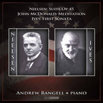 the album cover for ANDREW RANGELL - Andrew Rangell Plays John McDonald
