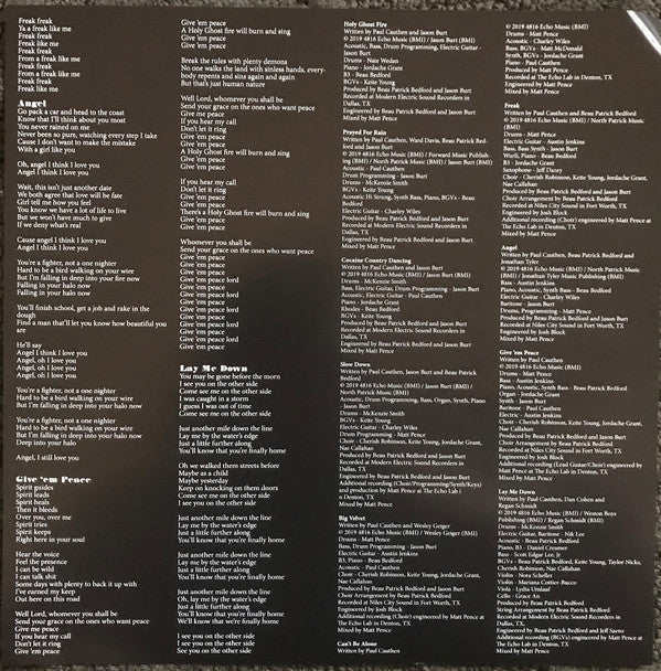 Paul Cauthen : Room 41 (LP, Album, Red)