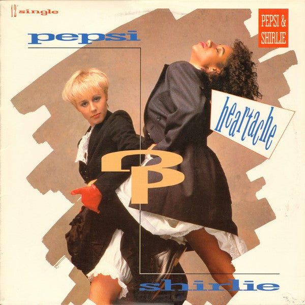 Pepsi & Shirlie : Heartache (12", Single, Promo)