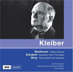 the album cover for Beethoven/Schubert/Berg - Kleiber