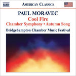 the album cover for P. Moravec - Cool Fire / Chamber Symphony / Autumn Song