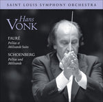 the album cover for Faure/Schoenberg - Suite from Pelleas Et Melissande / Pelleas Und