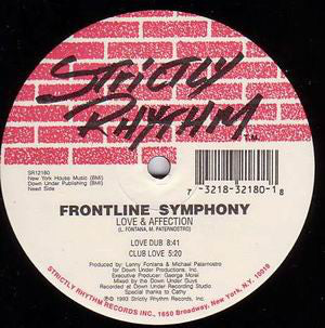 Frontline Symphony : Reach Out / Love & Affection (12")