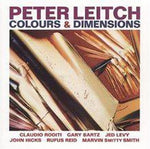 the album cover for Peter Leitch - Colours & Dimensions