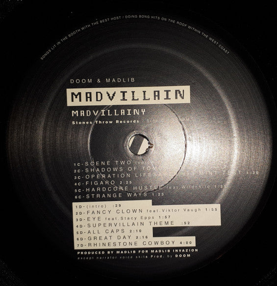 Madvillain : Madvillainy (2xLP, Album, Promo)