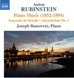 the album cover for Joseph Banowetz - Piano Music (1852-1894) / Souvenir de Dresde