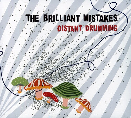 the album cover for The Brilliant Mistakes - Distant Drumming