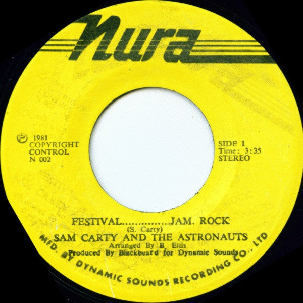 Sam Carty And The Astronauts : Festival........... Jam. Rock (7")