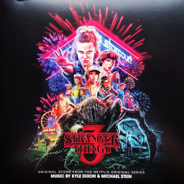 Kyle Dixon (2) & Michael Stein (9) : Stranger Things 3 (Original Score From The Netflix Original Series) (2xLP, Cle)