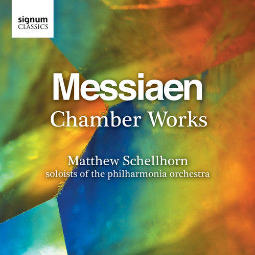 the album cover for Matthew Schellhorn - Chamber Works