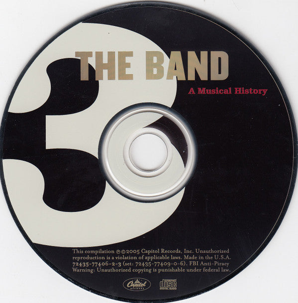 The Band : A Musical History (5xCD, RM + DVD-V, NTSC + Box, Comp)