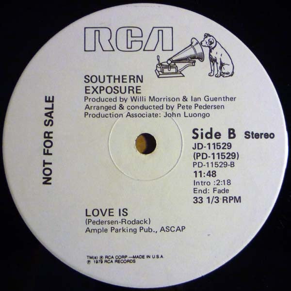 Southern Exposure : Headin' South (12", Promo)