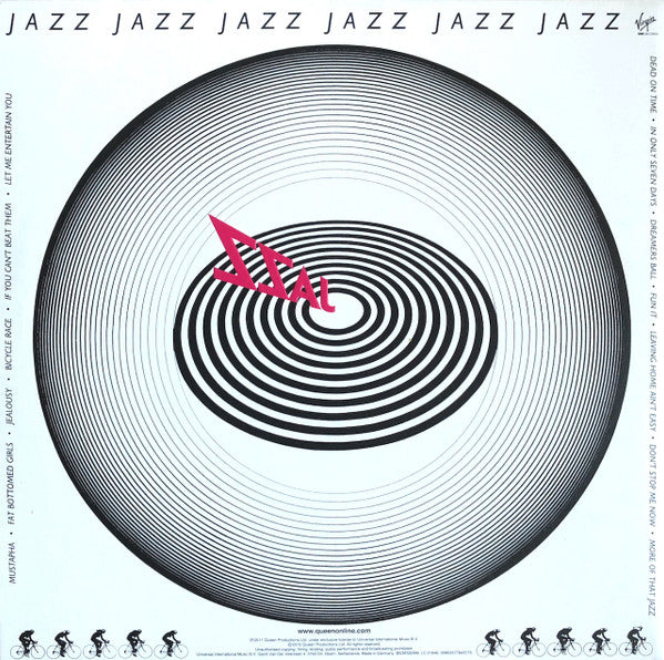 Queen : Jazz (LP, Album, Ltd, RE, RM, Pin)