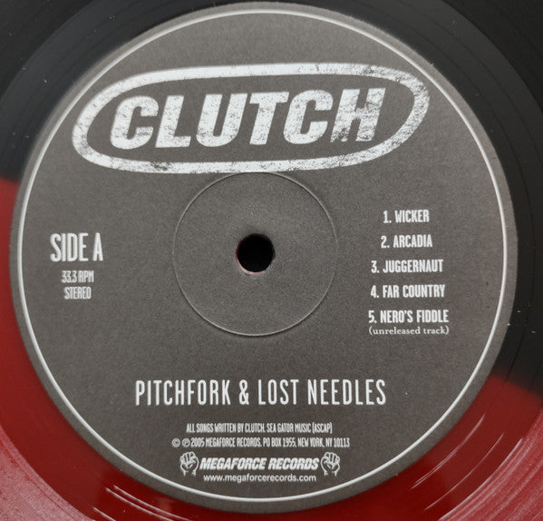 Clutch (3) : Pitchfork & Lost Needles (LP, Album, Comp, Bla)