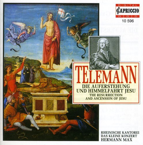 the album cover for Hermann Max - Die Auferstehung Und Himmelfahrt Jesu
