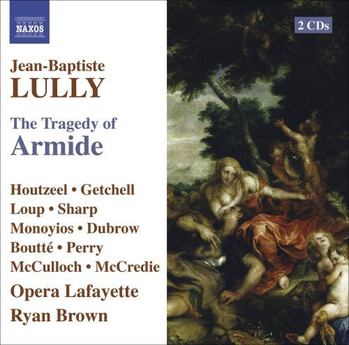 the album cover for A. Sacchini - Tragedy of Armide