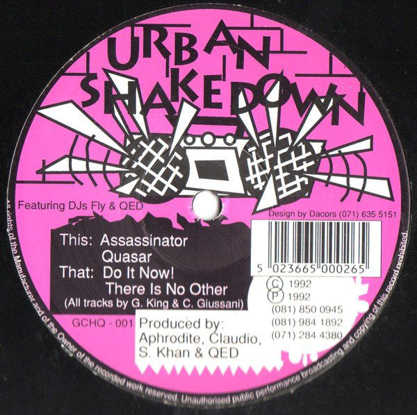 Urban Shakedown : Do It Now! (12")