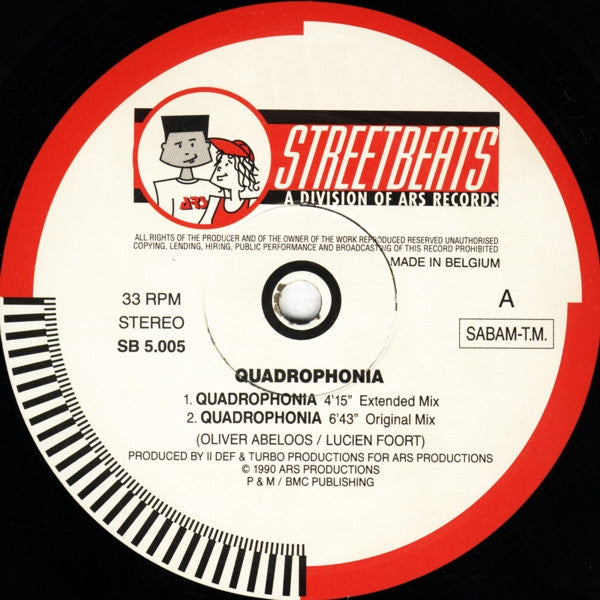 Quadrophonia : Quadrophonia (12")