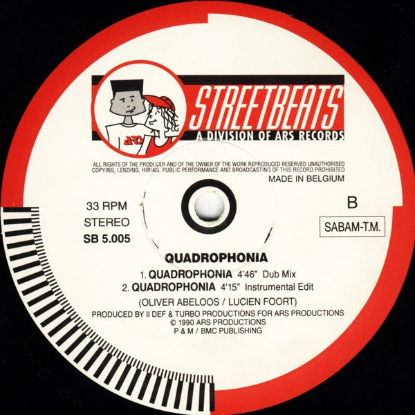 Quadrophonia : Quadrophonia (12")