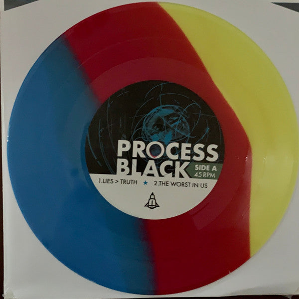 Process Black : Countdown Failure (7", EP, Ltd, CMY)