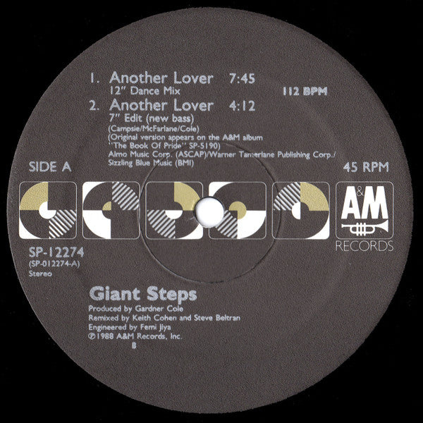 Giant Steps (2) : Another Lover (12")