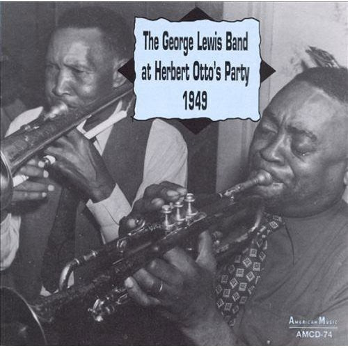 the album cover for George Lewis - At Herbert Otto's Party