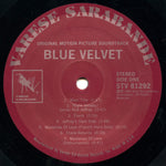 Angelo Badalamenti : Blue Velvet (Original Motion Picture Soundtrack) (LP, Album)