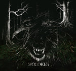 the album cover for Moloken - We All Face the Dark Alone