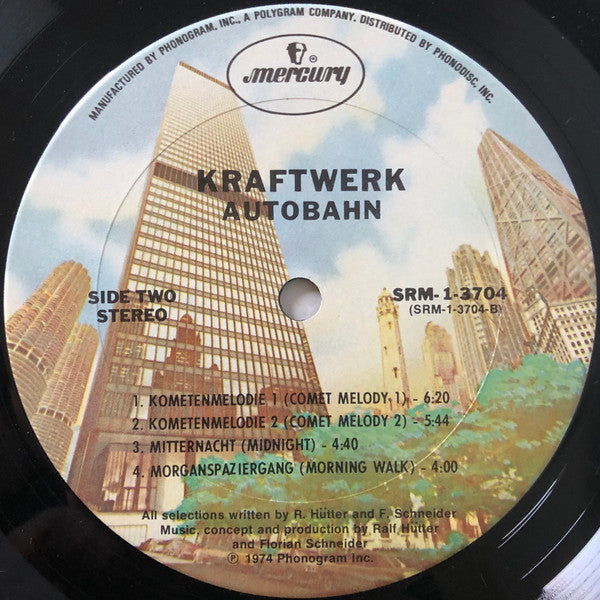Kraftwerk : Autobahn (LP, Album, RE, Ter)