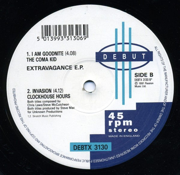 Various : Extravagance E.P. (12", EP)