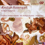 the album cover for Aemilian Rosengart - Sacred Choral Musc