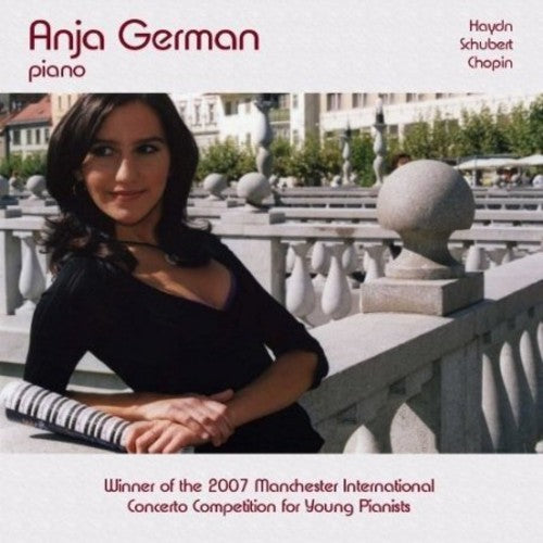 the album cover for Anja German - Anja German Plays Haydn Schubert Chopin