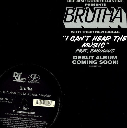 Brutha - No puedo oír la música (Vinilo)