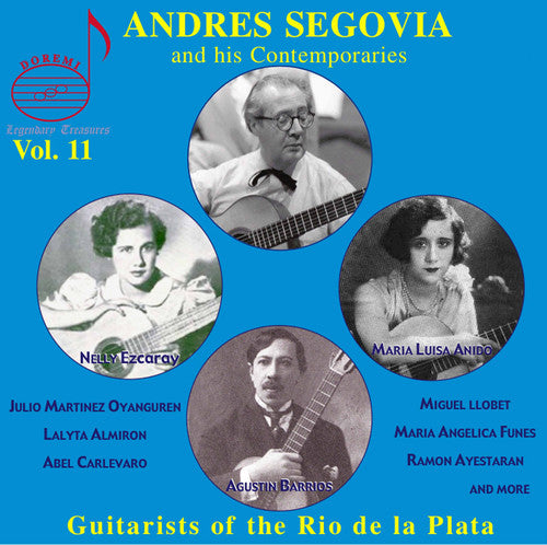 the album cover for Andrés Segovia - His Contemporaries 2