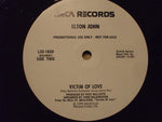 Elton John : Victim Of Love (12", Single, Promo)