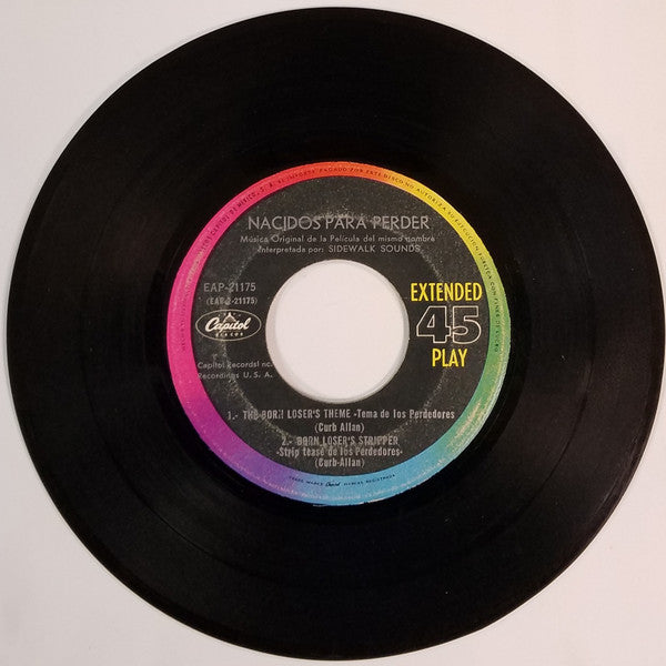 The Sidewalk Sounds : Nacidos Para Perder - Musica Original de la Pelicula (7", EP)