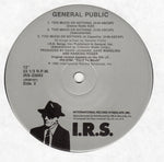 General Public : Too Much Or Nothing (Extended Mix) (12", Pin)