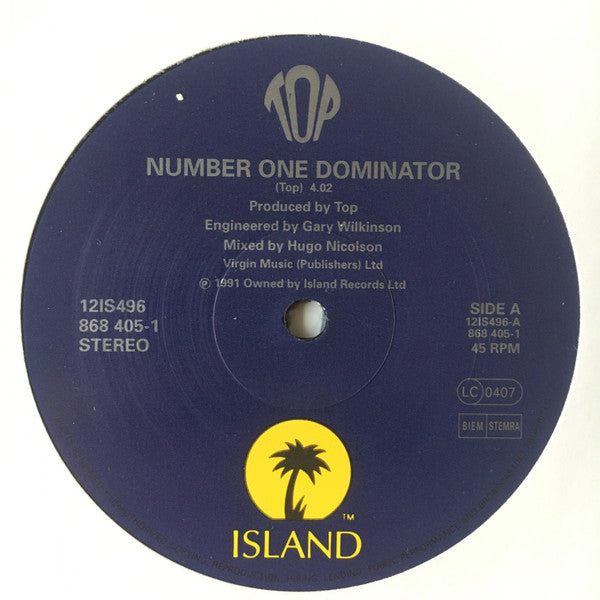 Top : Number One Dominator (12", Single, Ltd)