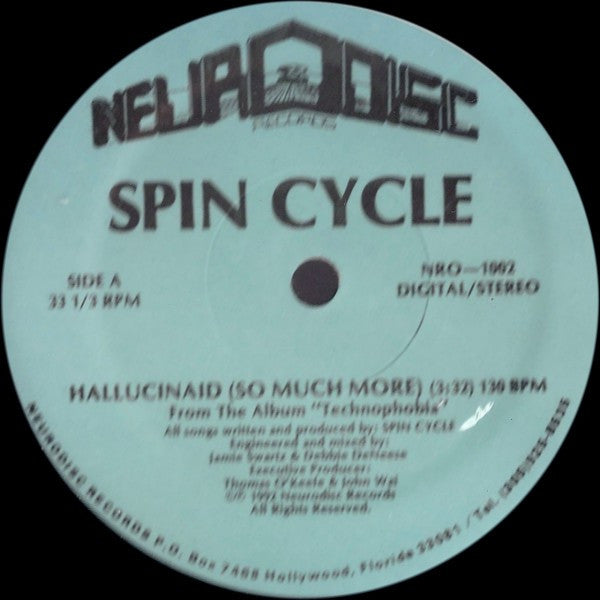 Spin Cycle (2) : Psychobitch (12")