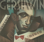 the album cover for American Piano Duo - Celebrating Gershwin