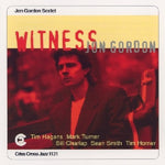 the album cover for Jon Gorden Sextet - Witness