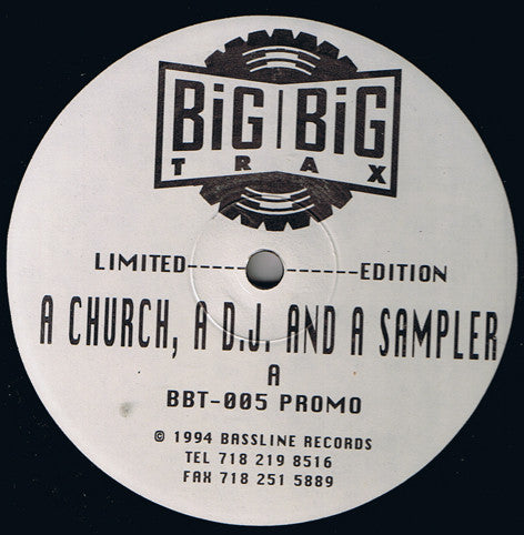 A Church, A D.J. And A Sampler* : Everybody Clap Yo Hands (2x12", Ltd, Promo)