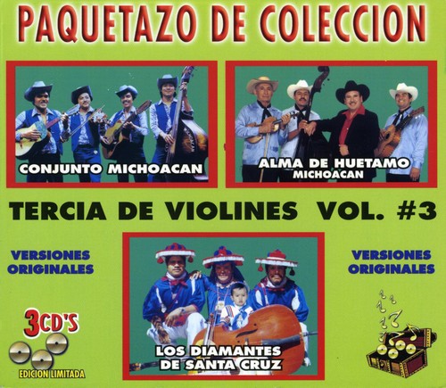 the album cover for Tercia De Violines - Tercia De Violines, Vol. 3