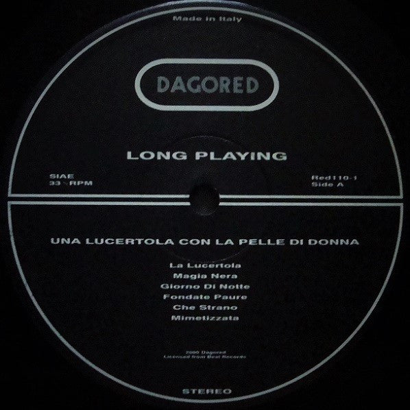 Ennio Morricone : Una Lucertola Con La Pelle Di Donna (Original Motion Picture Soundtrack) (LP, Album, RE, 180)